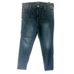 Liverpool Los Angeles Petite 14P Dark Wash Stretch Jeans